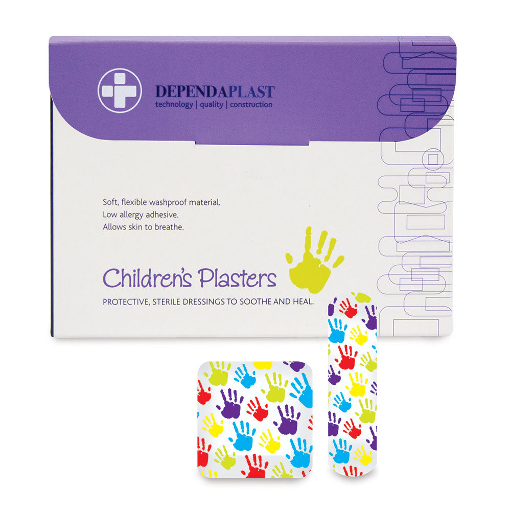 Dependaplast Washproof Plasters Assorted Childrens