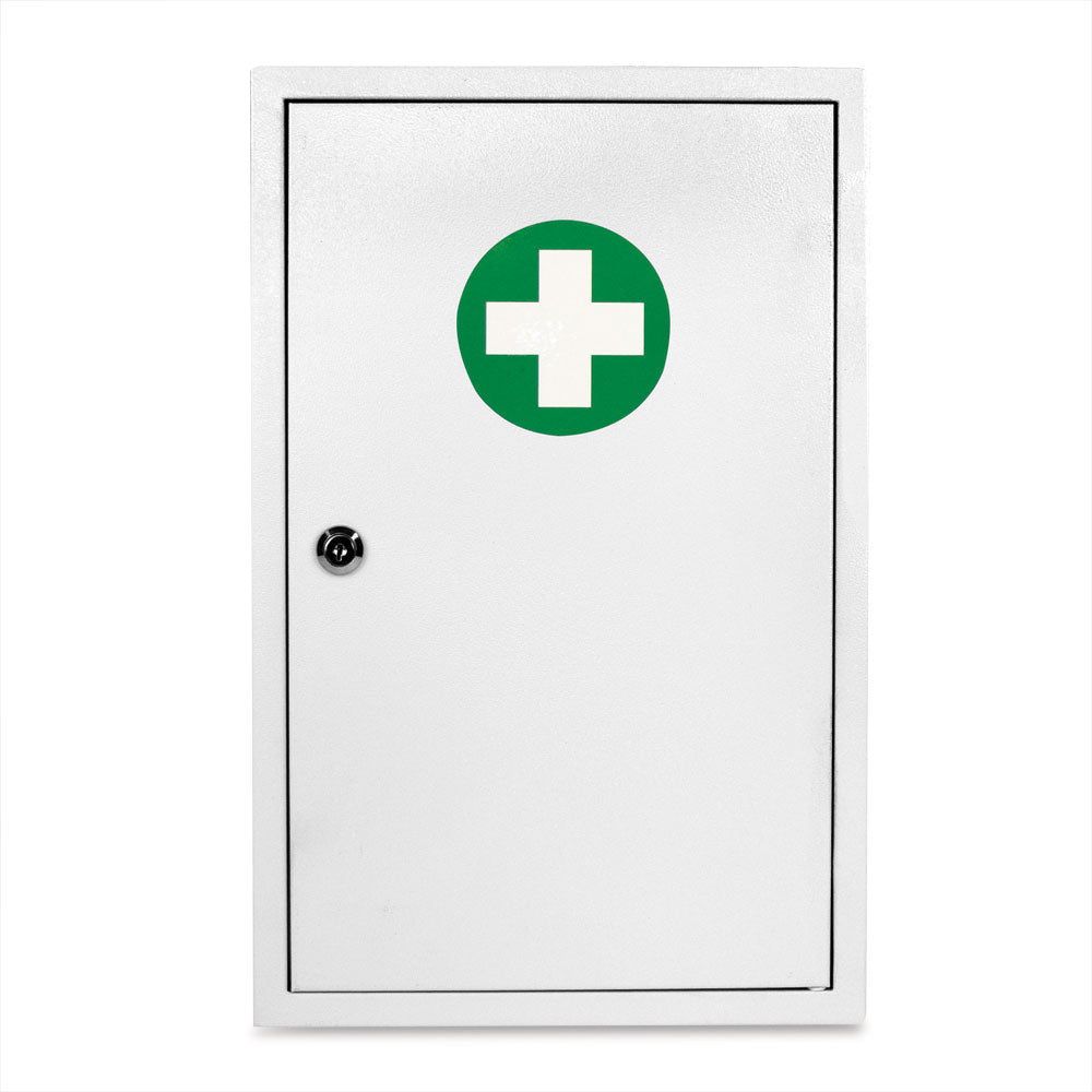 Standard First Aid Kit in Metal Cabinet