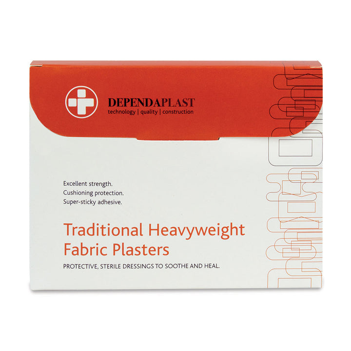 Dependaplast Heavyweight Fabric Plasters Assorted Box of 100