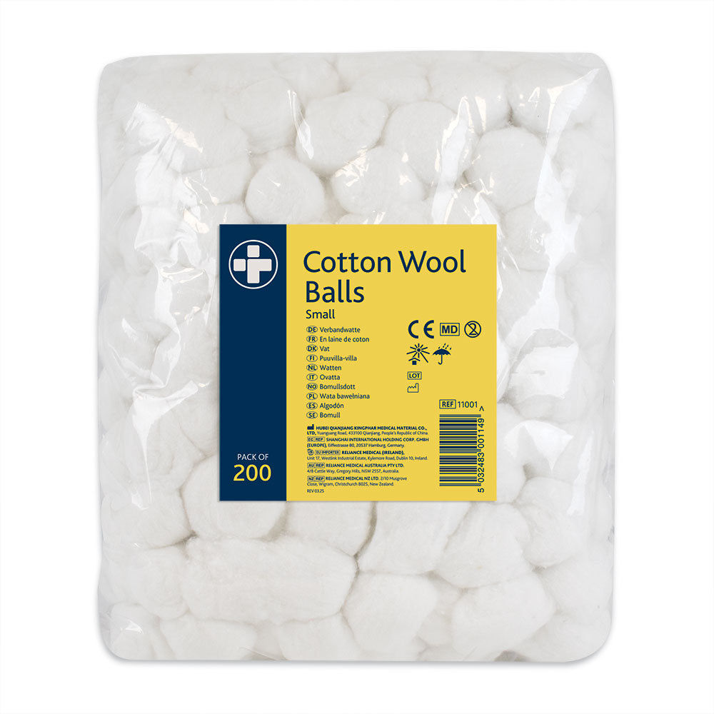 Cotton Wool Balls Small Pack of  200