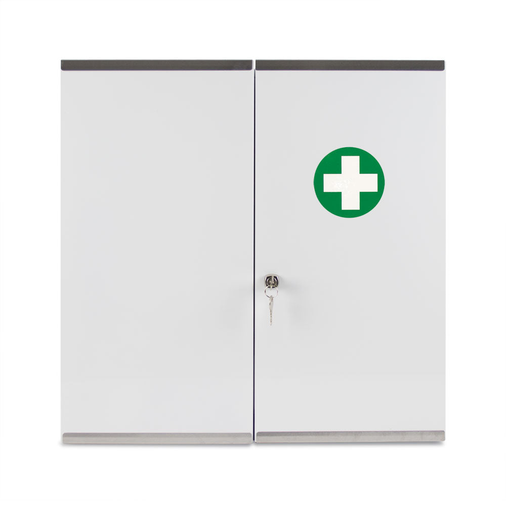 Budapest double medical cabinet empty 530 x 530 x 190mm