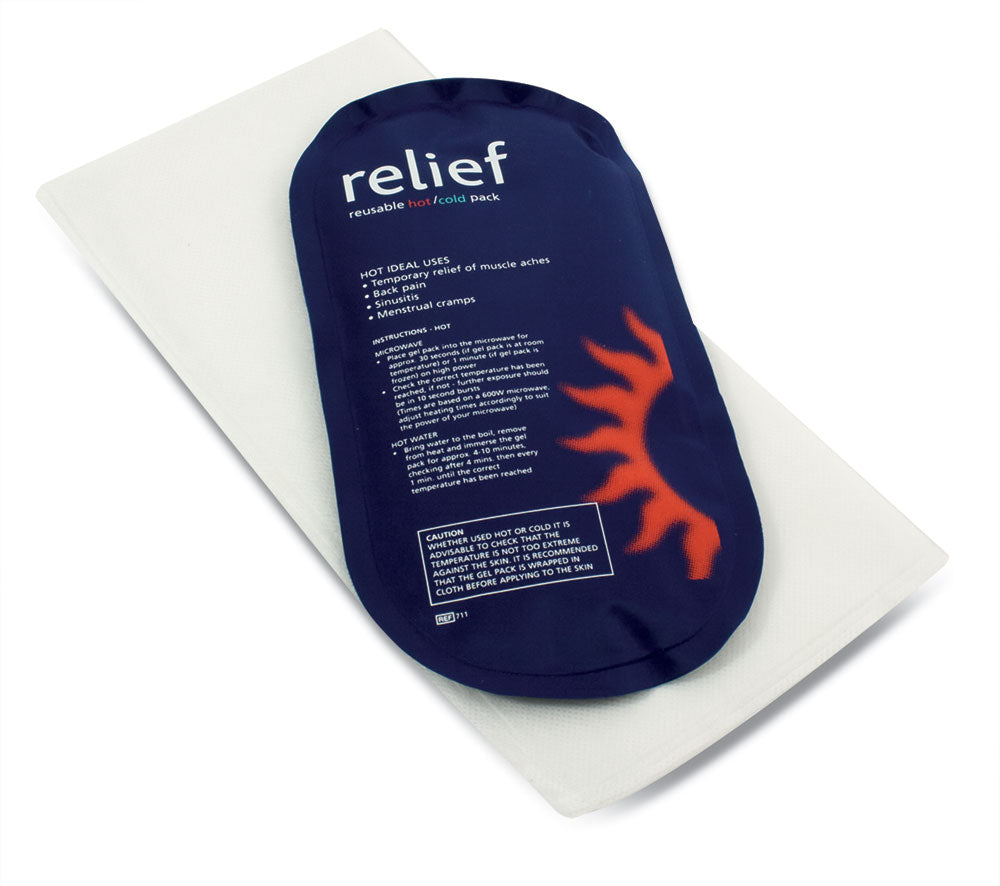 Relief Reusable Hot and Cold Pack Cover