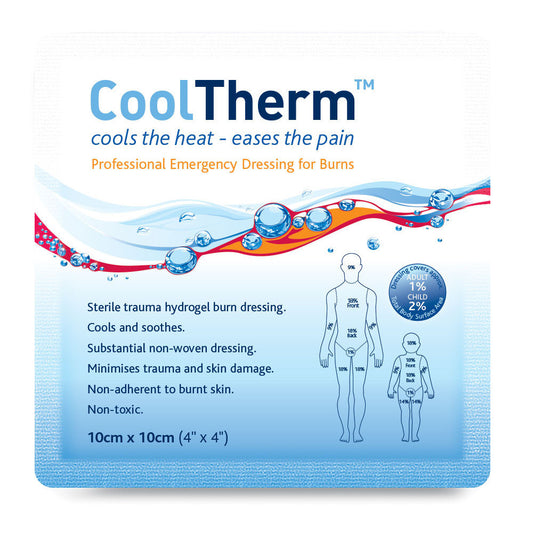 CoolTherm Burn Dressing 10cm x 10cm Box of 15