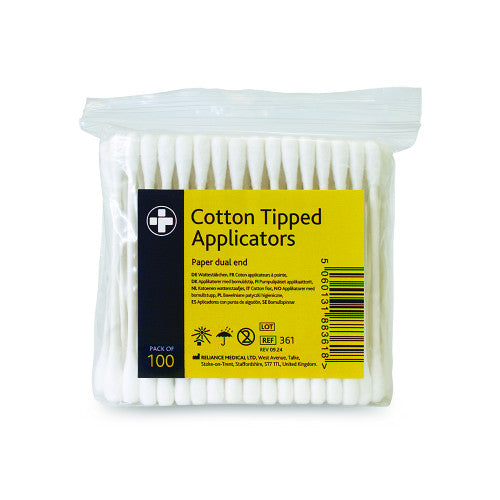 Cotton Tipped Applicators pack of 100