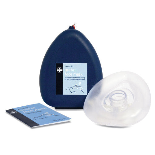 Rebreath Pocket Face Mask with Valve