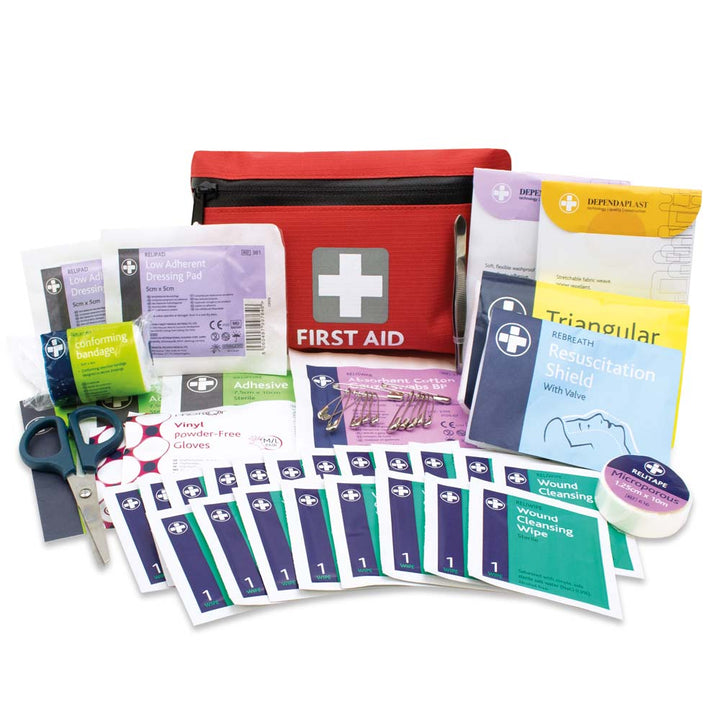 Lewis-Plast Small 'All Purpose' 92 Piece First Aid Kit