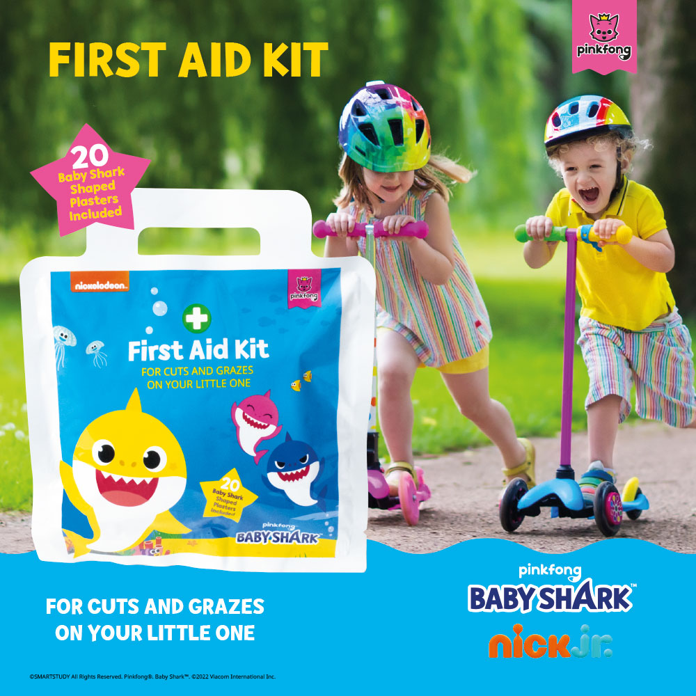 Baby Shark First Aid Kit in Foil Pouch